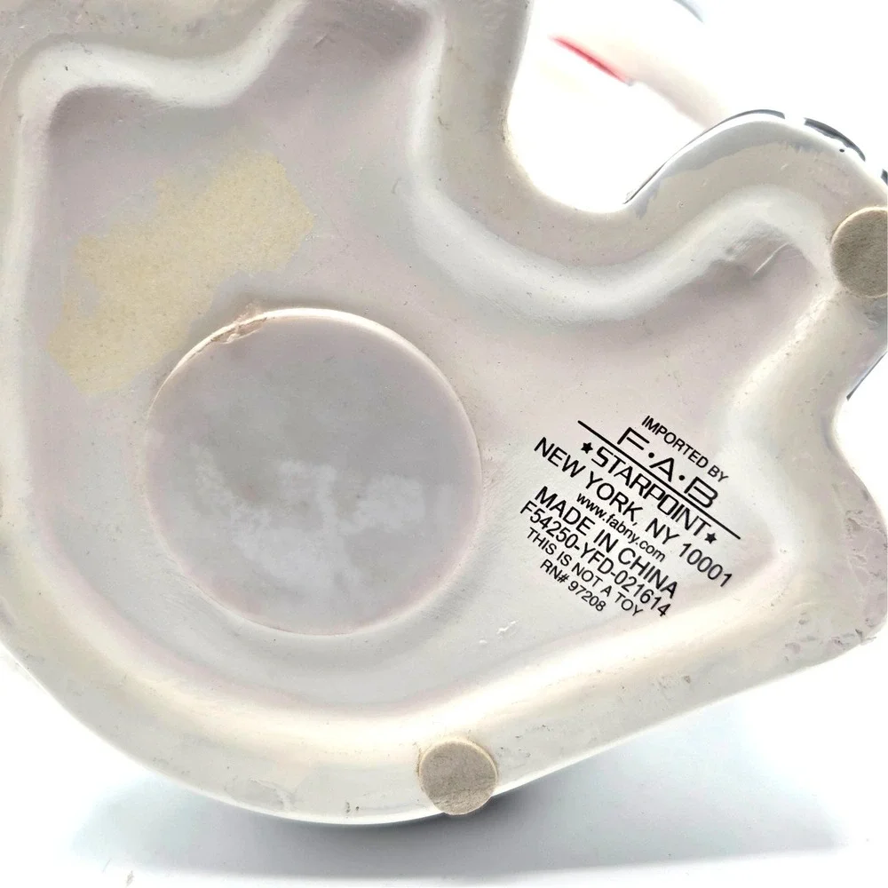 Dalmation Puppy Dog Coin Bank "Spot" with Stopper F.A.B. Starpoint NY - Picture 7 of 7